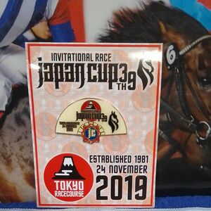 JRA　ターフィショップ　第39回ジャパンカップ　ピンバッチ