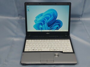 富士通 LIFEBOOK P772/G ③ Core i5-3340M/メモリ 16GB/新品 SSD 128GB/WXGA/Windows 11