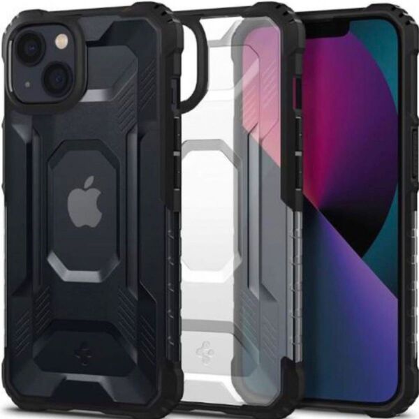 Spigen iPhone13 ケース TPU バンパー ワイヤレス充電対応