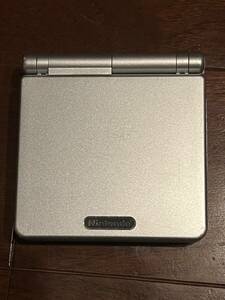 Nintendo GAME BOY Advance SP シルバー 美品 ソフト4本サービス特典