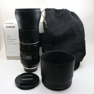 TAMRON 超望遠ズームレンズ SP 150-600mm F5-6.3 Di VC USD G2 キヤノン用 フルサイズ対応 A022E