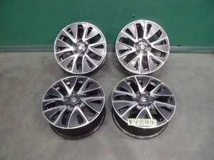 シマ★ 中古 SX4 S-CROSS 4本 ホイール 17インチ 17×6.5J PCD114.3 5穴 +50 スズキ純正 エスクード等