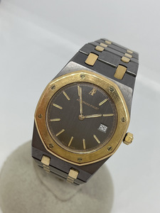 AP часы AUDEMARS PIGUET Audemars Piguet Royal дуб кварц PINK GOLD× язык taru масса чувство выдающийся! редкий материалы!