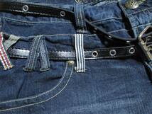 Rare Japanese Label jeans Y2K design pants 14th addiction share spirit ifsixwasnine goa lgb TORNADO MART kmrii archive obelisk_画像5