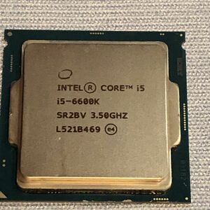 Corei5 6600k 動作ok cpu