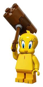LEGO ミニフィギュア ルーニー・テューンズ トゥイーティー レゴ ミニフィグ ディズニー 100周年 ミッキー 着ぐるみ