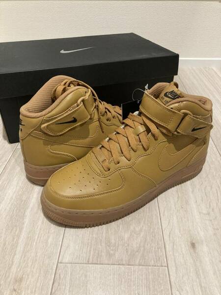 NIKE ナイキ AIR FORCE 1 エアフォース1 26センチ ジョーダン1 ダンク 07 WB LV8 WHEAT FLAX