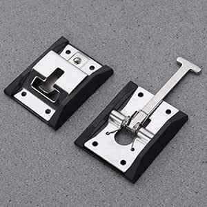 VORCOOL RV camper for trailer 1 pair metal T style. entry door catch stainless steel holder door kya