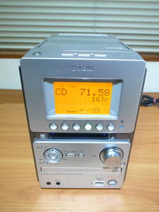 [ maintenance settled / operation excellent ]SONY * CMT-M35WM( body only ) CD/MD/TAPE/WM correspondence player * Onkyo 