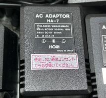 HORI/ホリ ファミコン/スーファミ対応ACアダプター (HA-7) 45個まとめ売り 電源ケーブル/コード/FC/SFC ジャンク品_画像2