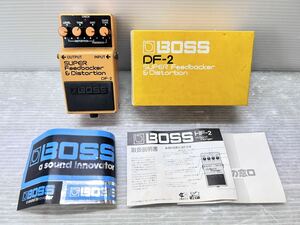 Roland BOSS/ボス SUPER Feedbacker& Distortion (DF-2) 外箱付き エフェクター スーパーフィードバッカーディストーション ジャンク品