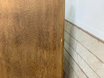 天然木 一枚板 チーク材 長さ103cm 厚み4cm 木製 棚板 看板 天板 テーブル DIY素材 インテリア 木材(貝545)_画像3