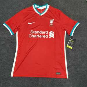 新品　ナイキ　リバプール Liverpool　レプリカユニホーム　2021　ホーム　正規品 サッカーシャツ　M