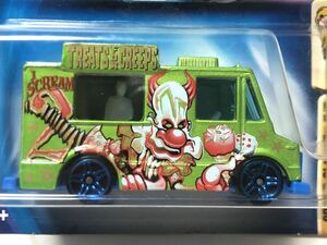 レア Tropicool Ice Cream Truck トロピクール アイスクリーム トラック 2003 Crazed Clowns 狂人ピエロ Larry Wood ラリー ウッド 絶版