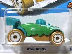 人気 日本未発売 HW Let’s Race 劇中車カラー Donut Drifter ドーナツ ドリフター Charlie Angulo チャーリー アングロ 2024 グリーン 