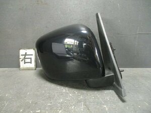 【検査済】 H22年 パレット DBA-MK21S 右ドアミラー 84701-82K00-ZJ3 黒パール ZJ3 [ZNo:04006545]