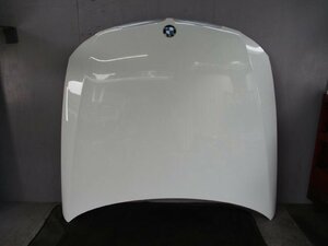 【検査済】 H20年 BMW 3シリーズ ABA-VR20 ボンネットフード 白 300 [ZNo:05008898]