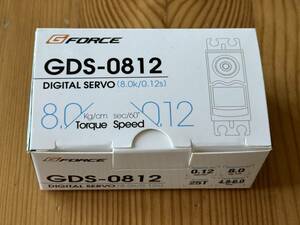 【新品未使用】G-FORCE GDS-0812 Digital Servo デジタルサーボ　GENOVA ジーフォース G0990