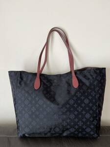  Russet navy tote bag 