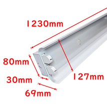 ● 直管LED蛍光灯用照明器具 笠付トラフ型 40W形2灯用 (7)_画像8