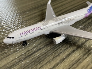 アメリカ購入！HAWAIIAN AIRスチールダイキャスト★ハワイ　ホノルル★ハワイアン航空