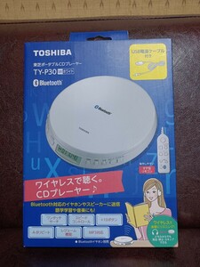 Toshiba Bluetooth Portable CD Player Ty-P30 White Toshiba