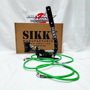 SIKKY 油圧サイドブレーキPull-Back Style HEB-1-11 ブラック・Brake Line kit HLk-01RM・wilwood マスターシリンダー260-15098　3点セット