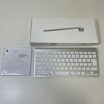 Apple 　ワイヤレスキーボード　MC184J/A　美品_画像1