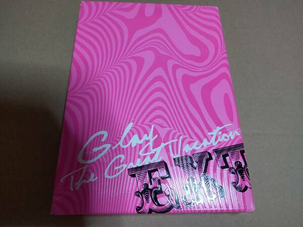 GLAY FC限定販売DVD3枚組 The Great Vacation EXTRA live 2009 ステッカーつき