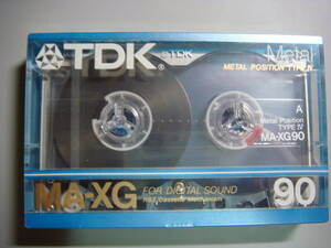 TDK MA-XG 90 metal cassette tape 