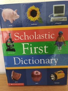 スカラティック　ファーストディクショナリー　Dictionary 英語