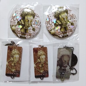 シノアリス■くるみ割り人形/老害■缶バッジ/アクリルチャーム■SINoALICE 3rd アニバーサリー スクウェア・エニックス スクエニカフェ