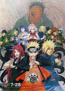 NARUTO　Ａ４ クリアファイル 同梱可