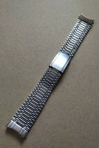 セイコー SEIKO 純正ブレス 62系ワールドタイム 57系ワンプッシュクラウンクロノグラフ等に 18mm 60年代の諏訪精工舎製の腕時計に GS VFA _画像2