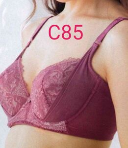 C85 (処分品！)脇スッキリ着痩せレーシー！ソフトワイヤー入りブラジャー