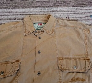 アメリカ古着 ヴィンテージ 80年代 80s 90s オールド リーバイス levis vintage 半袖 ワークシャツ チノシャツ