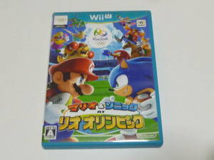 J20[ same day shipping free shipping operation verification settled ]WiiU soft Mario & Sonic rio Olympic 