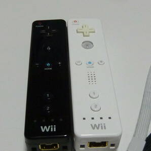 RS…45【送料無料 即日発送 動作確認済】Wii リモコン ストラップ 2個セット 任天堂 純正 RVL-003 ホワイト ブラック コントローラーの画像2