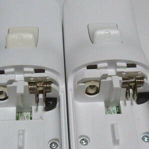 R002【即日発送 送料無料 動作確認済】Wii リモコン モーションプラス内蔵 2個セット 任天堂 純正品 RVL-036 白 ホワイト コントローラの画像2