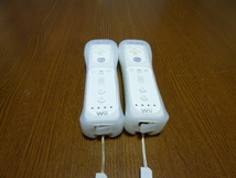 RSJ018【送料無料】Wii リモコン ジャケット ストラップ 2個セット ホワイト　白 （動作良好 クリーニング済)_画像5