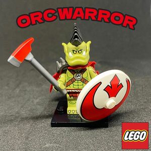 LEGO レゴ ミニフィギュア シリーズ 戦士オークOrc warrior自作品