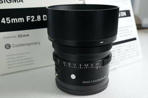 極美品　SIGMA シグマ　45mm f2.8 DG DN 送料無料