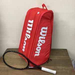 Wilson/ ウィルソン ラケットバッグ SUPER TOUR15PK&テニスラケットPRO STAFF 97セットゆうパック140サイズ発送 兵庫発