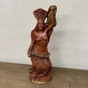 木彫り 人形 タヒチアンダンサー TAHITIAN DANCER COCOJOE’S ココジョーズ/Made IN Hawaii ゆうパック60サイズ発送 兵庫発