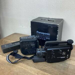 ビデオカメラ 2点まとめ売り/ELMO SUPER 8 SOUND 230S-XL/Panasonic SINGLE HAND MOVIE NV-S1 ゆうパック80サイズ発送 兵庫発
