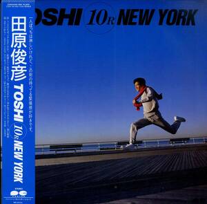 A00503172/LP/田原俊彦「Toshi 10R New York (1984年・C28A-0383・ジャズファンク・ディスコ・DISCO)」