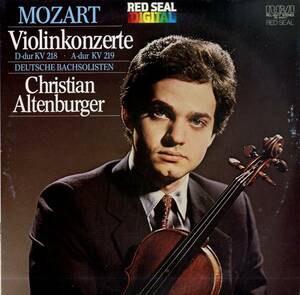 A00571679/LP/クリスティアン・アルテンブルガー「Wolfgang Amadeus Mozart (1756-1791) - Violinkonzerte」