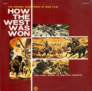 A00502888/LP/アルフレッド・ニューマン/デビー・レイノルズetc「西部開拓史 How The West Was Won OST (1976年・MM-2076・サントラ)」