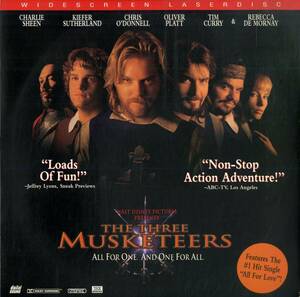 B00167789/LD/キーファー・サザーランド「The Three Musketeers 1993 [Widescreen] 三銃士 (1994年・2524-AS)」