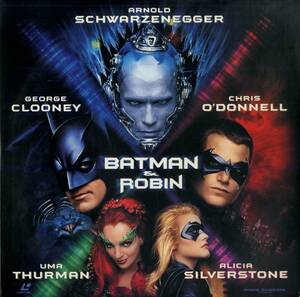 B00164269/LD2 sheets set / George *k Looney /yuma*sa- man [ Batman & Robin / Mr. free z. reverse .Batman & Robin 1997 (Widescreen